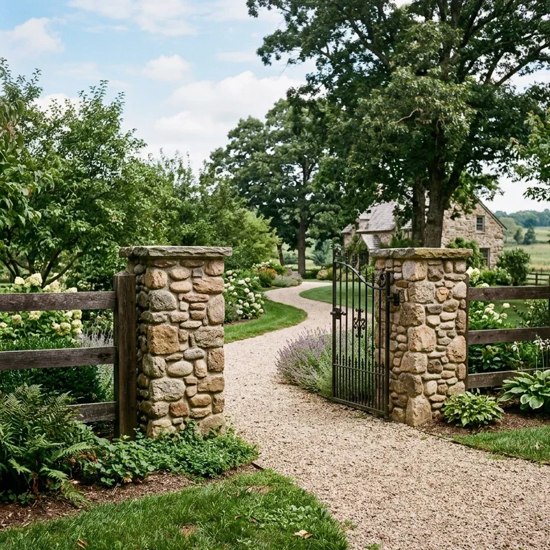 Fence Entrance Ideas