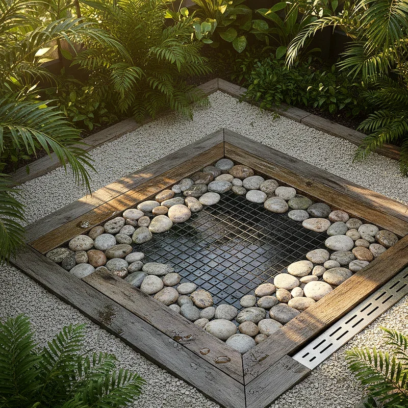 Outdoor Shower Floor Ideas