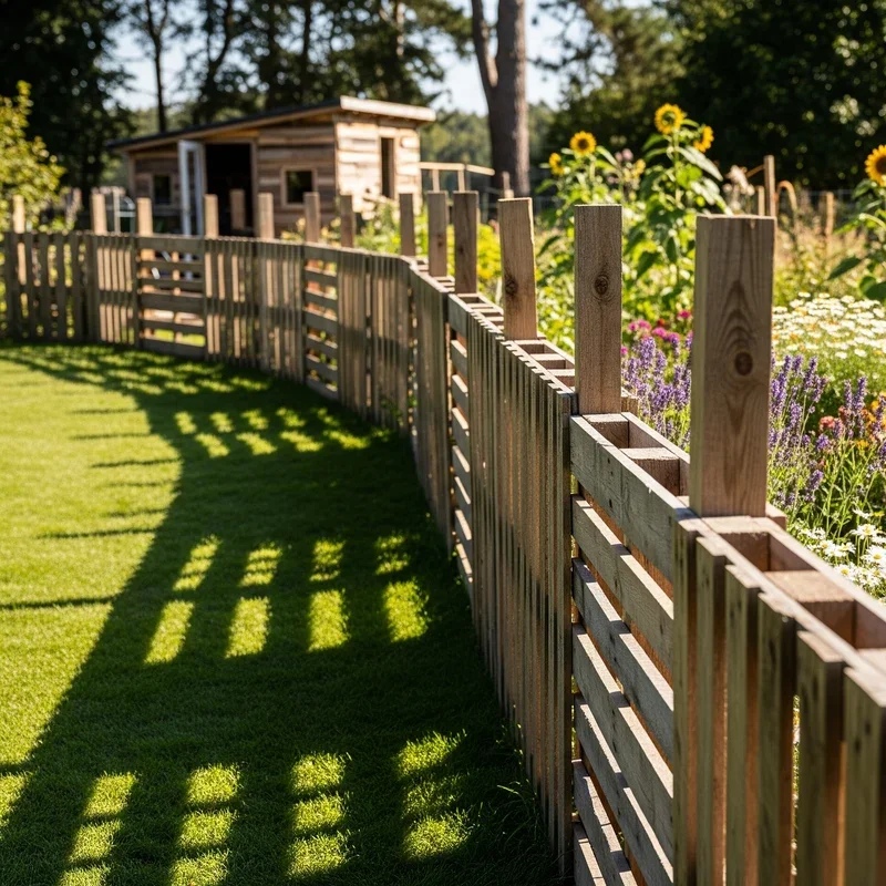 15 Pallet Fence Ideas to Transform Your Outdoor Space