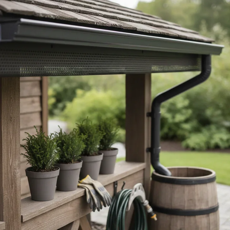 Front Porch Gutter Ideas