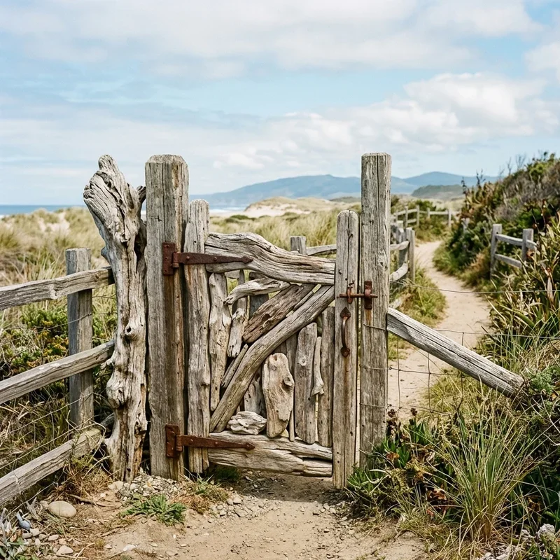 Fence Entrance Ideas