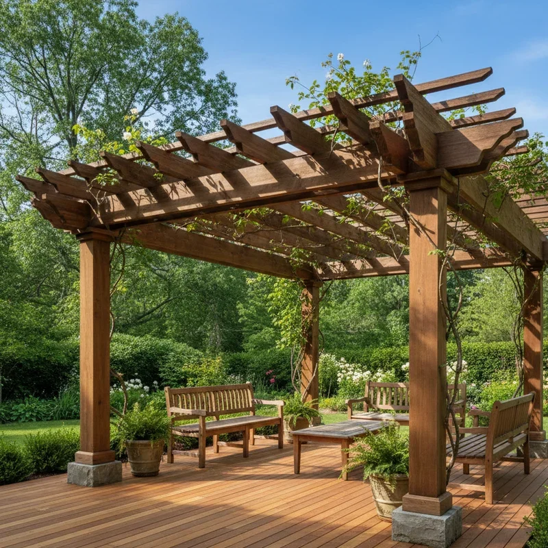 Freestanding Deck Roof Ideas