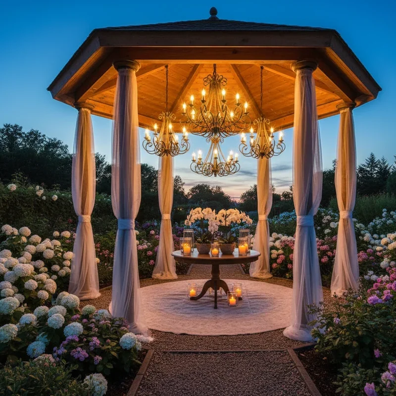 Gazebo Lighting Ideas