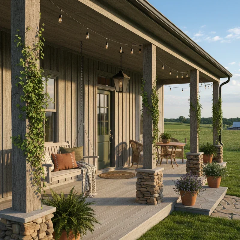 Farmhouse Front Porch Ideas