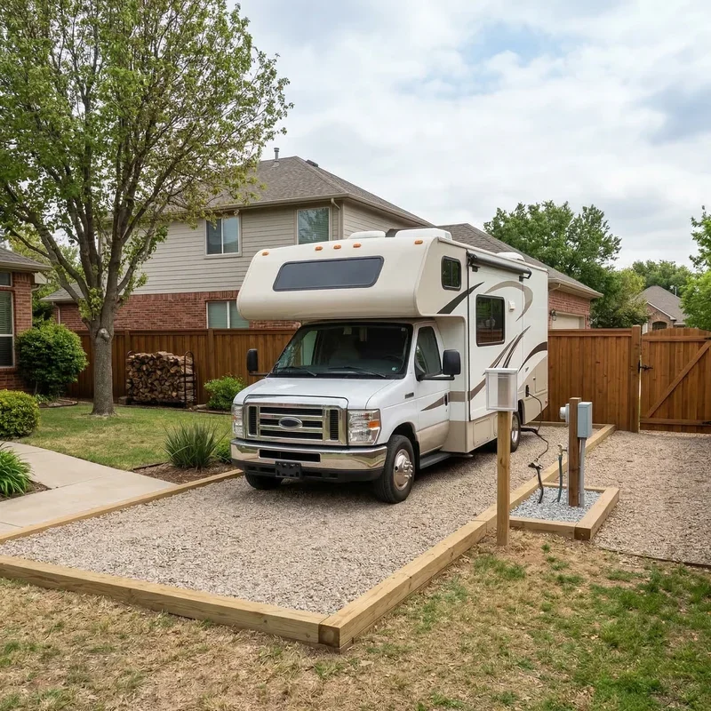 Backyard RV Parking Ideas