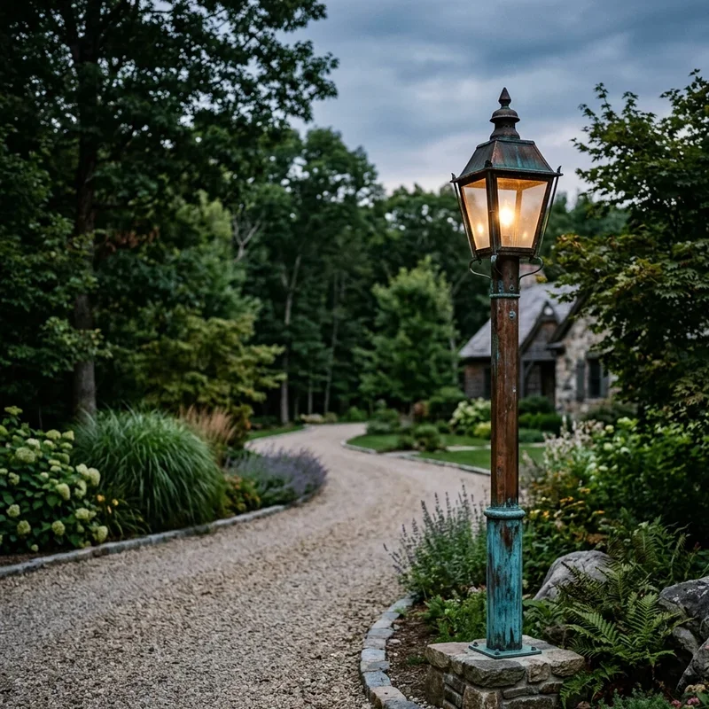 Driveway Lamp Post Ideas