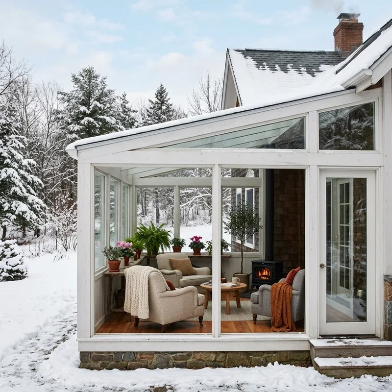 Porch Enclosure Ideas for Winter