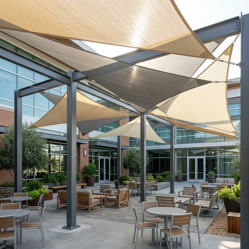 Patio Sun Shade Sail Ideas
