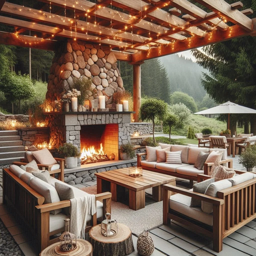 Outdoor Fireplace Ideas