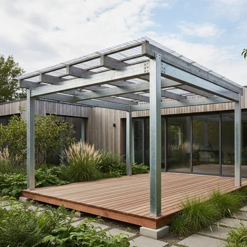 Freestanding Deck Roof Ideas