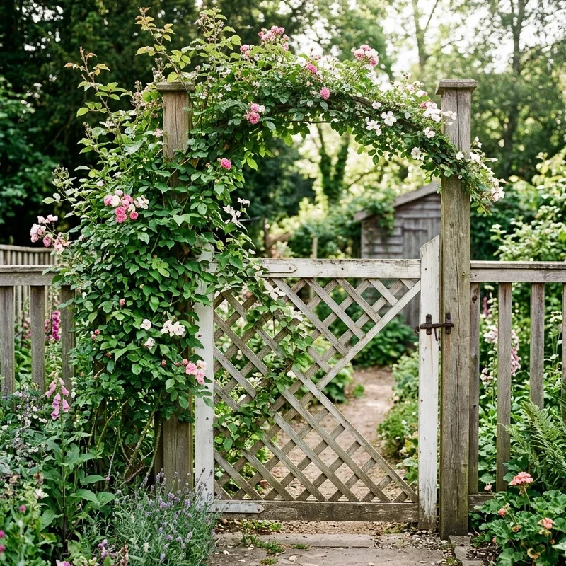 Fence Entrance Ideas