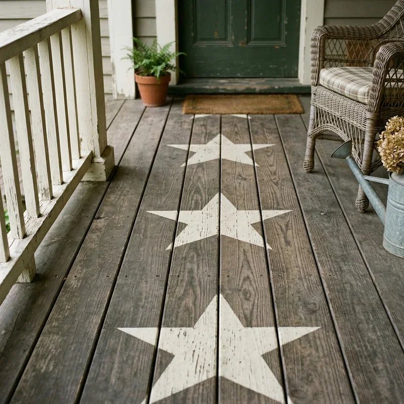 Porch Stencil Ideas