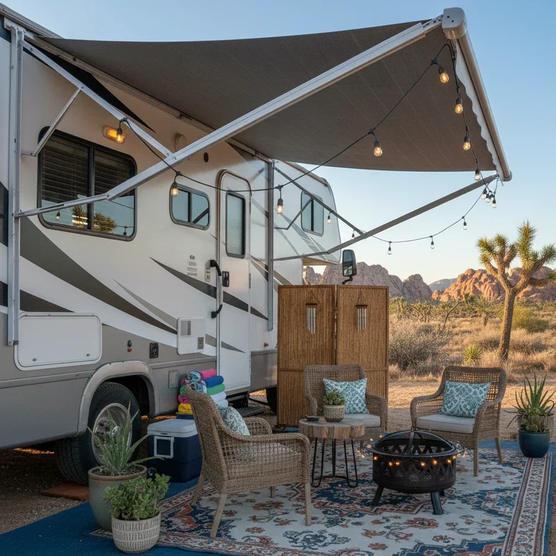 15 RV Patio Ideas to Upgrade Your Outdoor Space