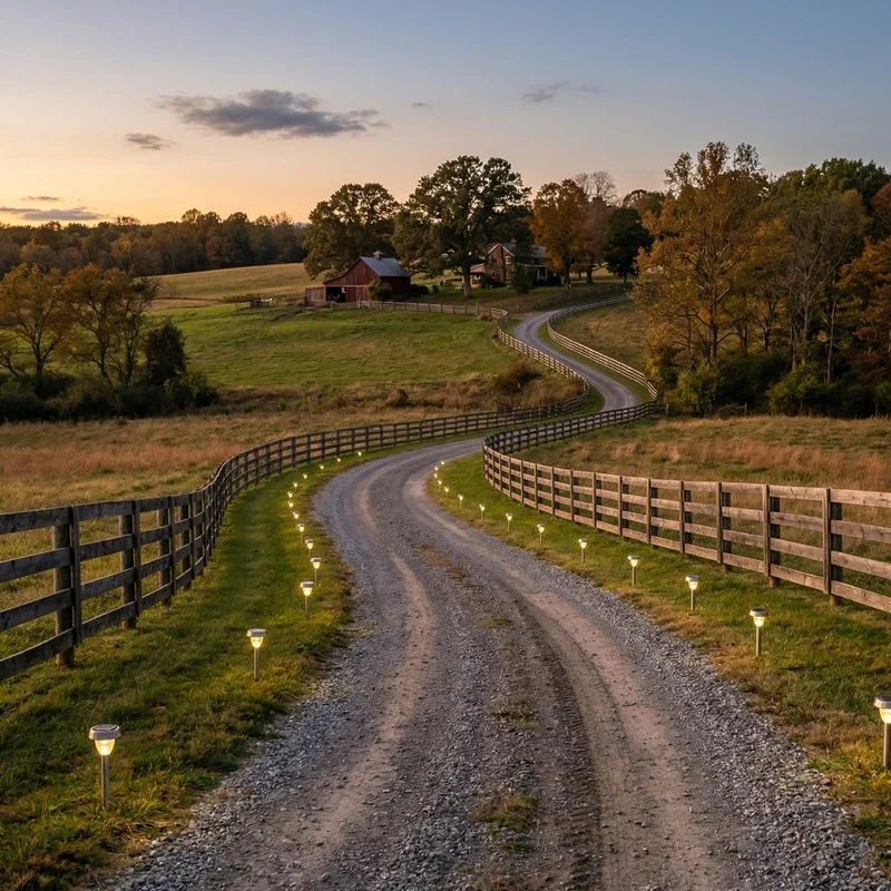 Farm Driveway Ideas