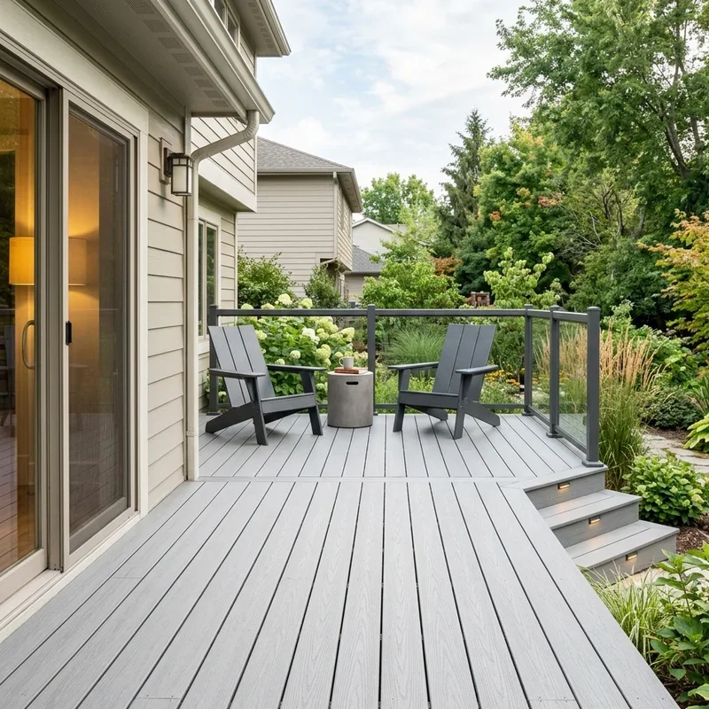 Gray Deck Ideas