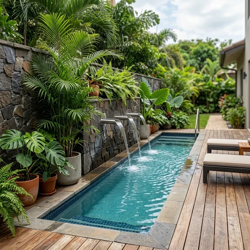 Narrow Pool Ideas