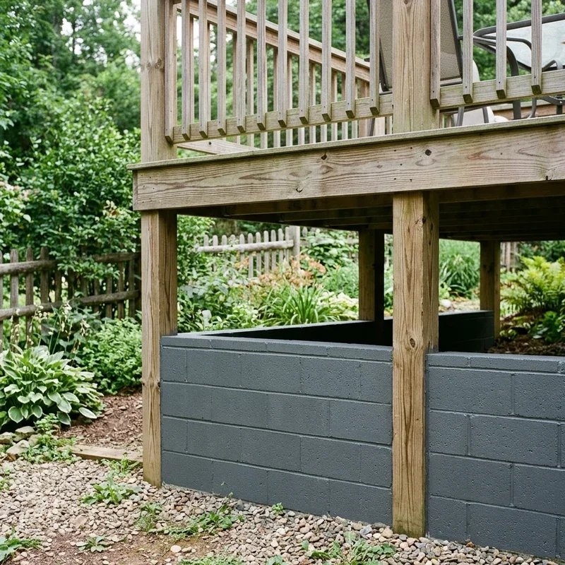 Inexpensive Deck Skirting Ideas