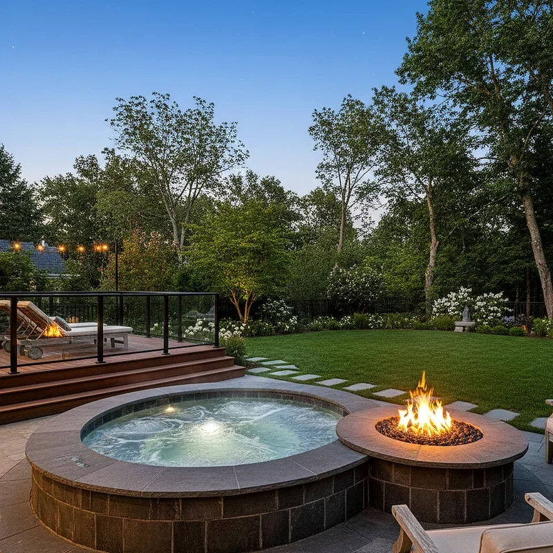 Backyard Hot Tub Ideas