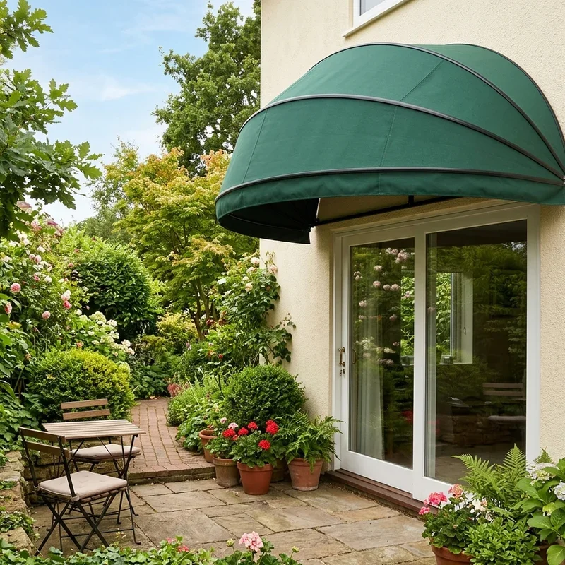 Patio Door Awning Ideas