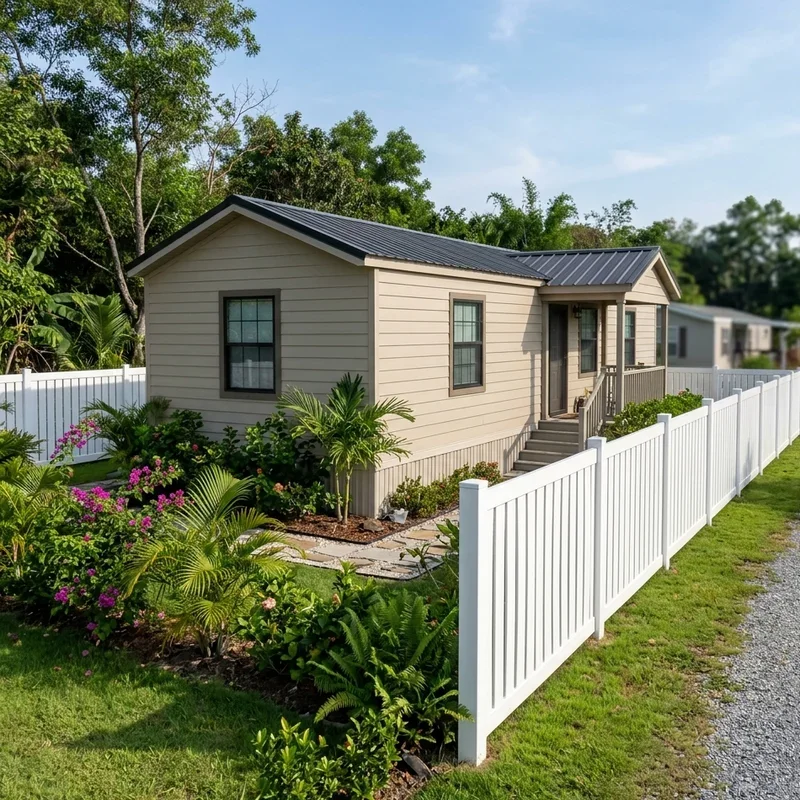 Mobile Home Fence Ideas
