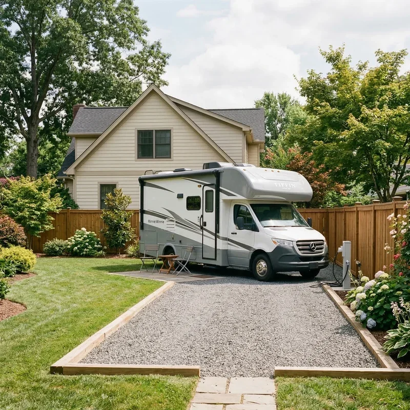 15 Backyard RV Parking Ideas to Maximize Your Space