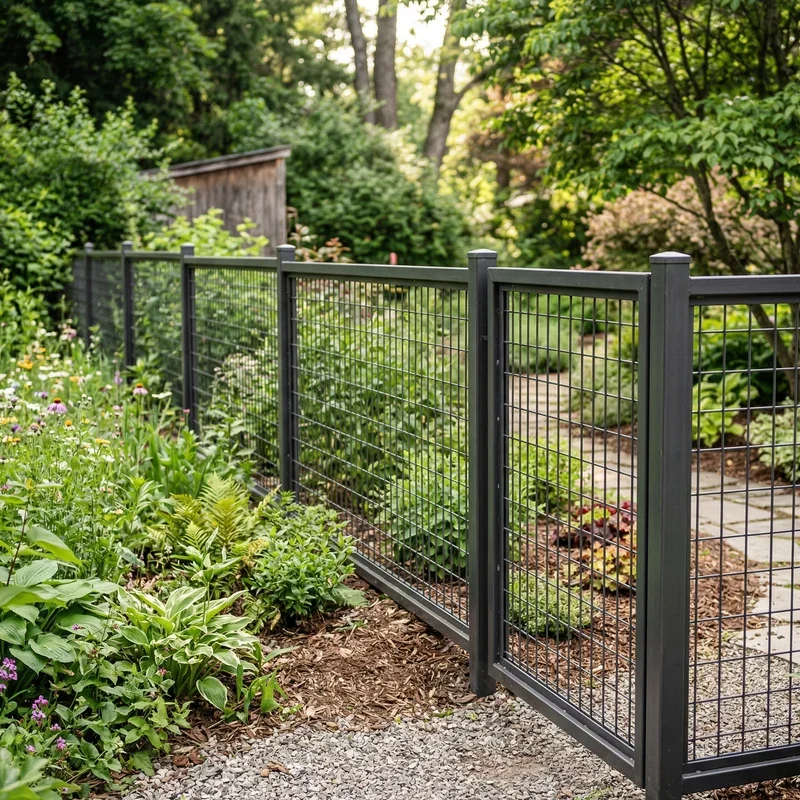 Metal Garden Fence Ideas