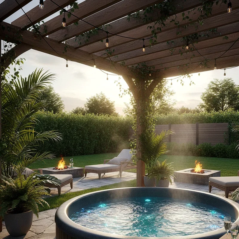 Backyard Hot Tub Ideas
