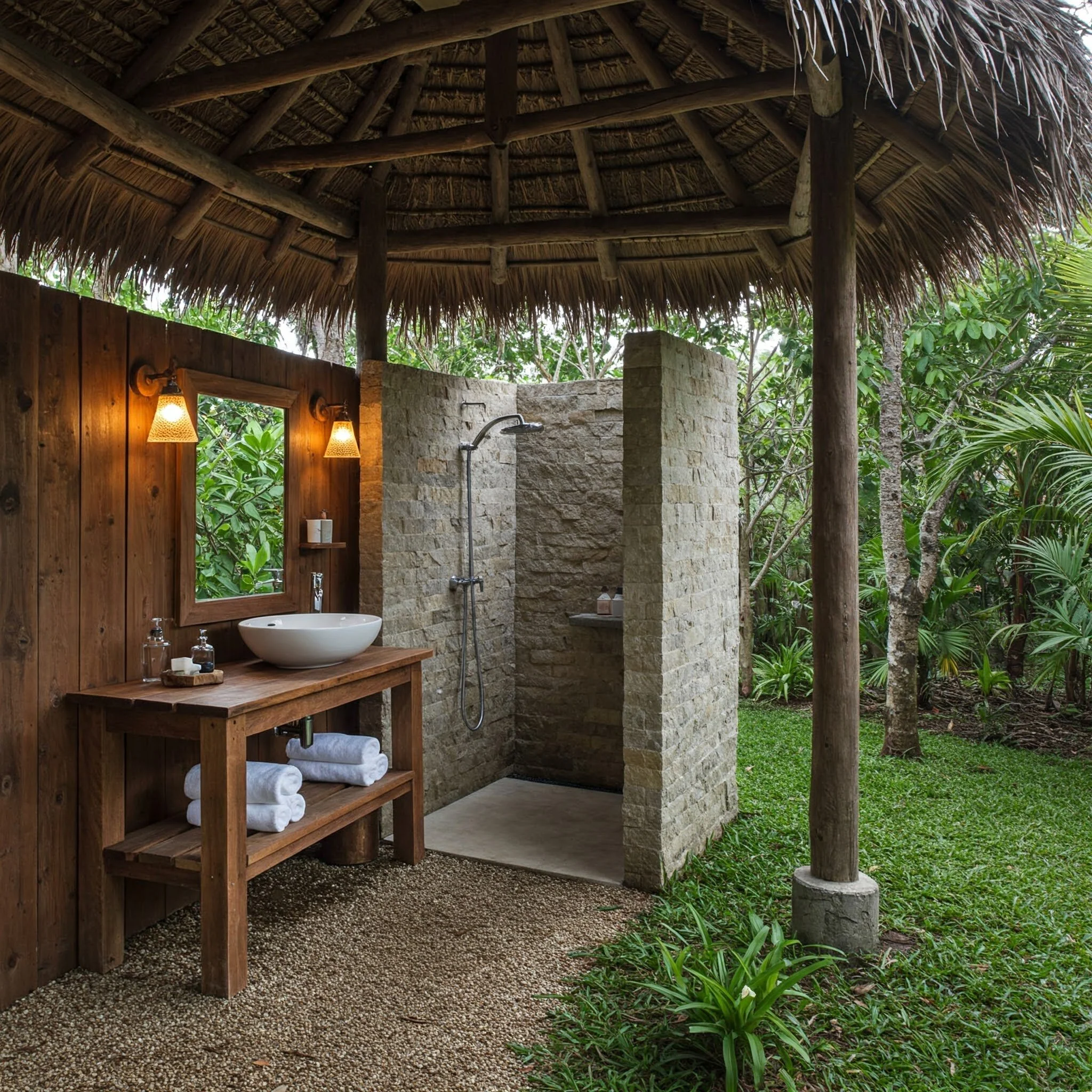 15 Simple Outdoor Bathroom Ideas To Inspire You