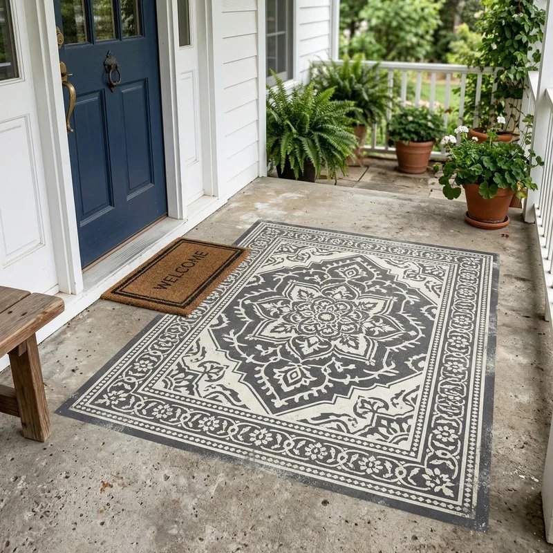 Porch Stencil Ideas