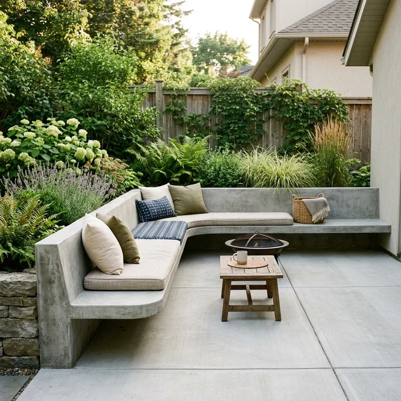 Concrete Back Patio Ideas