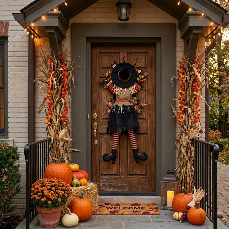 DIY Halloween Front Porch Ideas