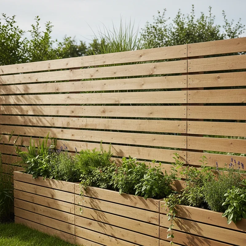 Slatted Fence Ideas