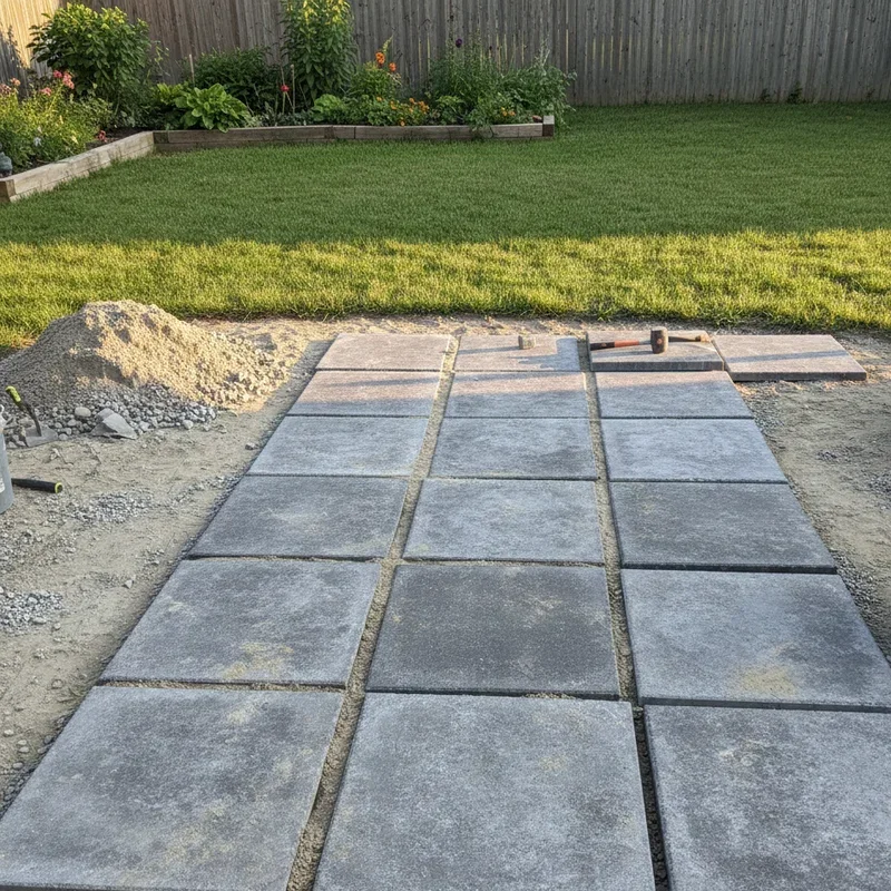 DIY Concrete Patio Ideas