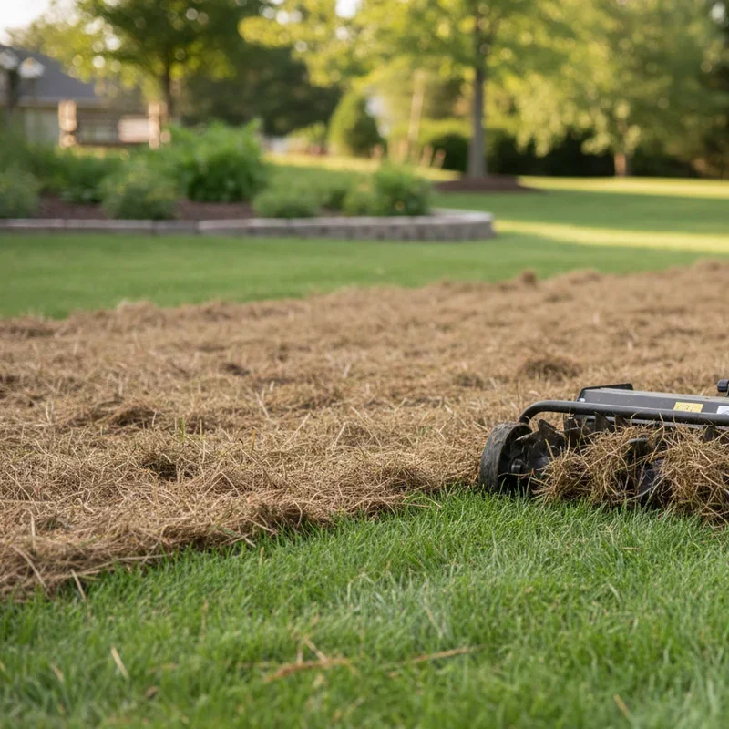 How to Remove Thatch From Lawn for Healthier Grass