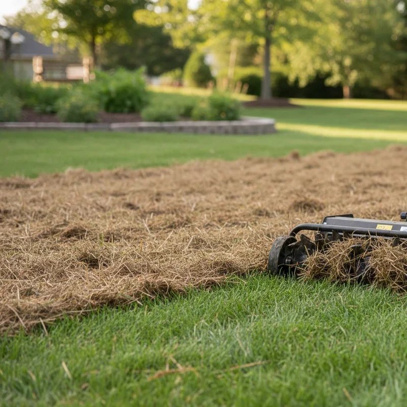 How to Remove Thatch From Lawn