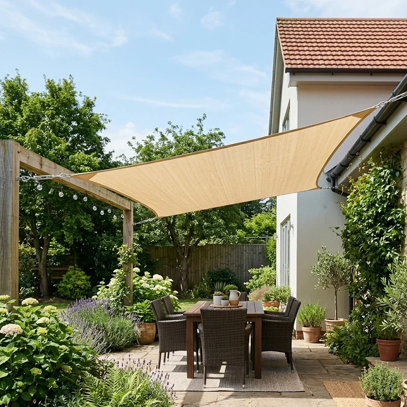 Patio Sun Shade Sail Ideas