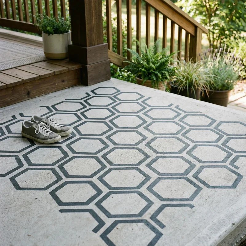 Porch Stencil Ideas