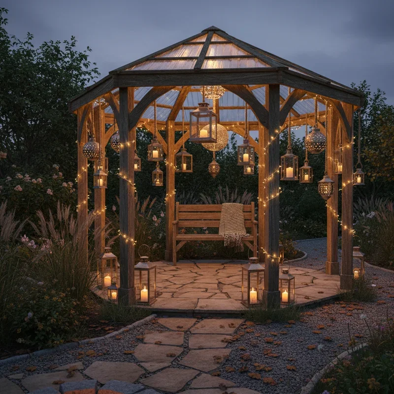 Gazebo Lighting Ideas