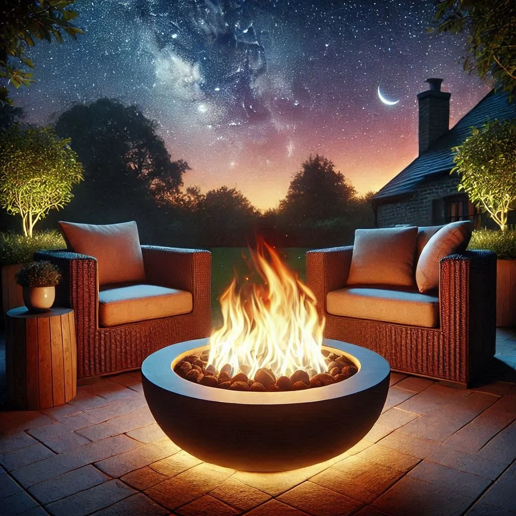 Small Outdoor Fireplace Ideas