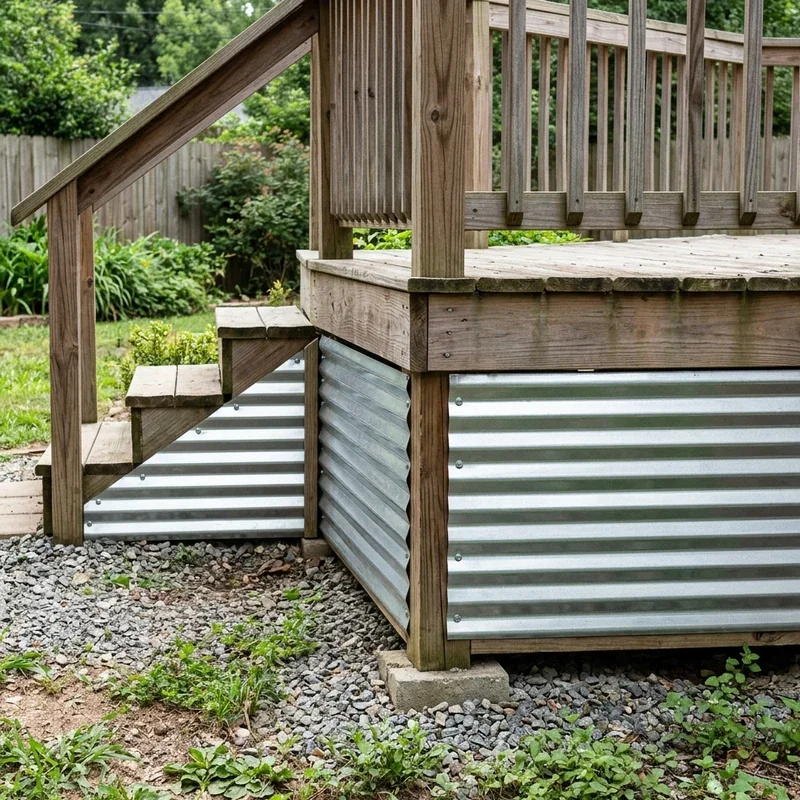 Inexpensive Deck Skirting Ideas