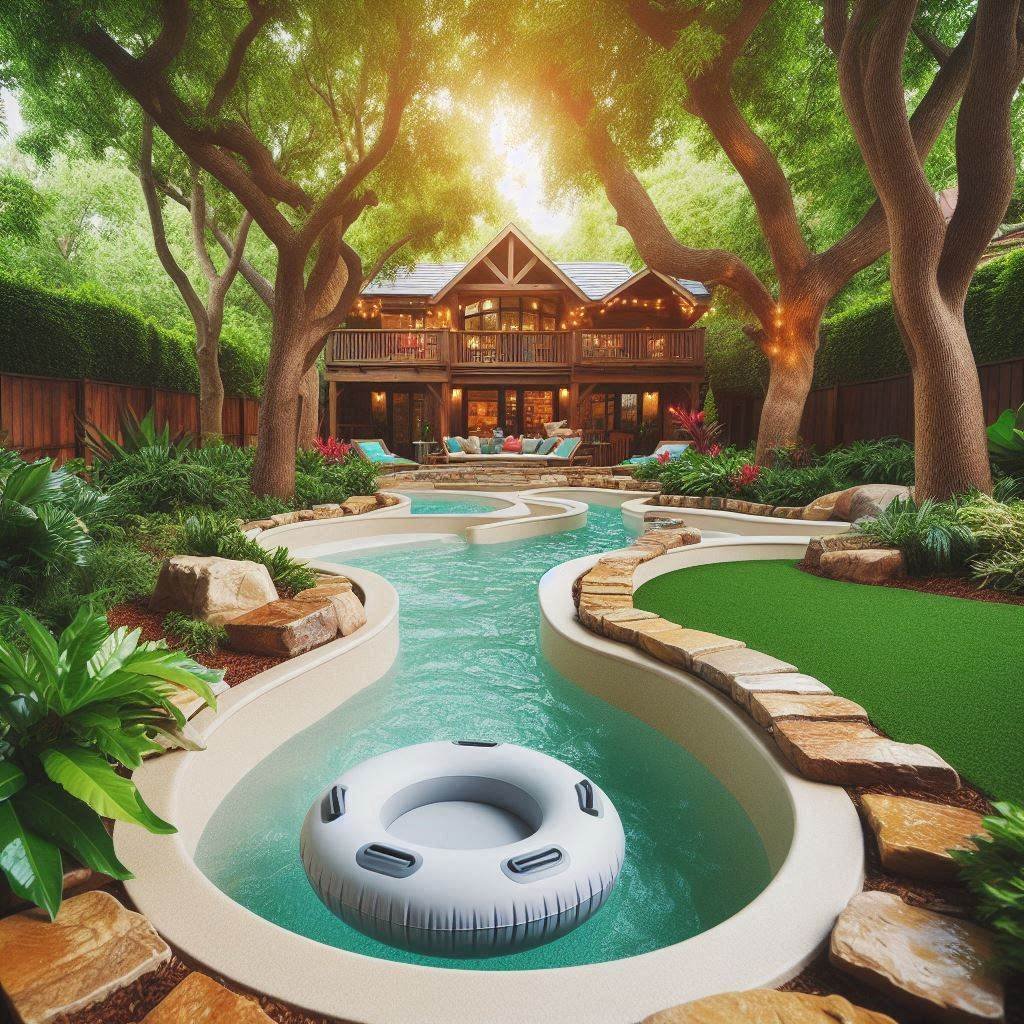 15 Unique Backyard Lazy River Ideas for Your Home