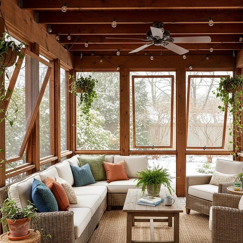 Enclosed Patio Ideas