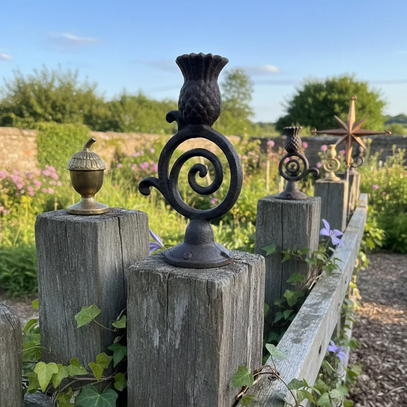 Fence Post Topper Ideas