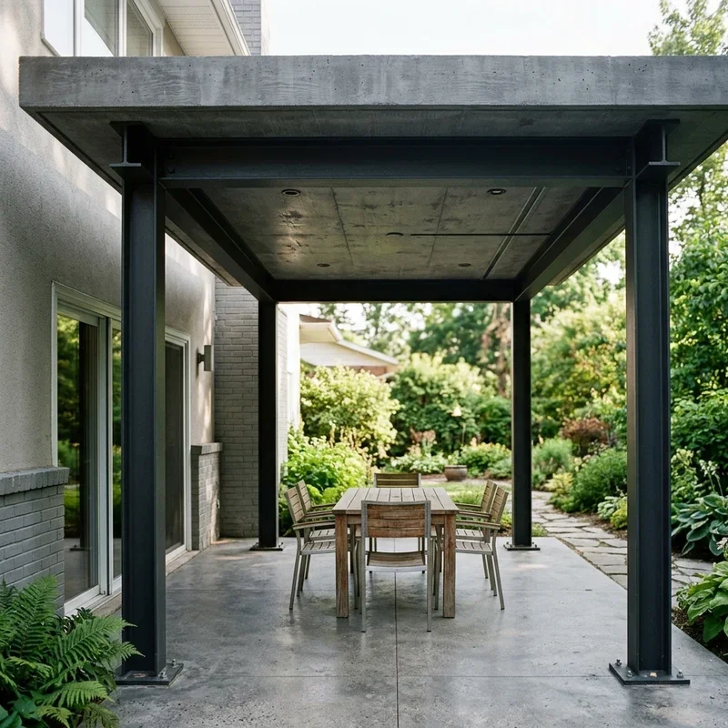 Concrete Patio Cover Ideas