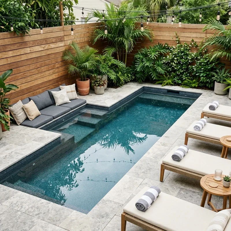 Narrow Pool Ideas