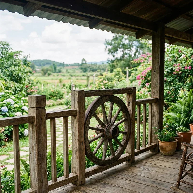 Rustic Porch Railing Ideas