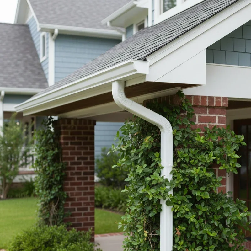 Front Porch Gutter Ideas
