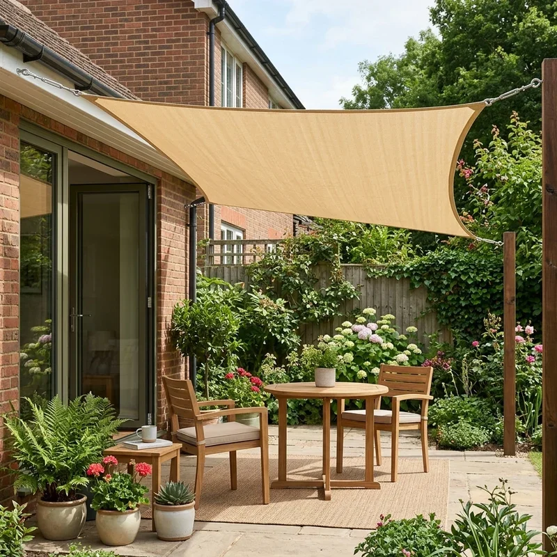 Patio Sun Shade Sail Ideas