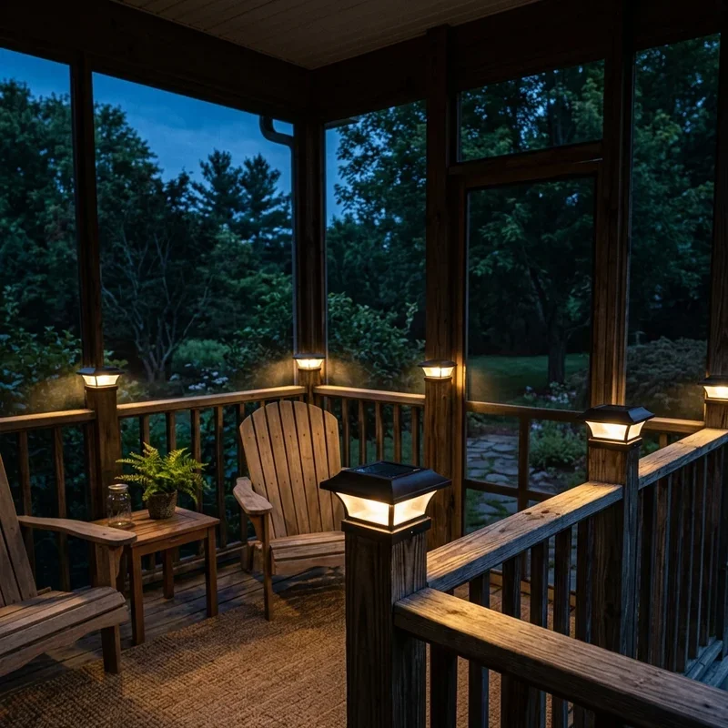 Screened Porch Lighting Ideas
