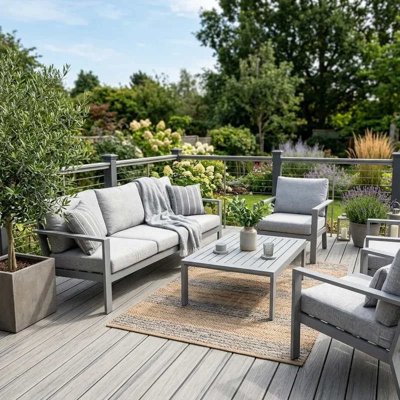 Gray Deck Ideas